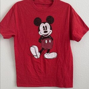 Disney Red Mickey Mouse Tee